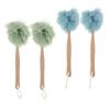 AAGAZA 4X Long Handled Exfoliating Bath & Shower Body Brush Back Scrubber Body Washing view 1