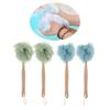 AAGAZA 4X Long Handled Exfoliating Bath & Shower Body Brush Back Scrubber Body Washing view 4