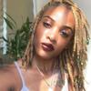 0.4cm Thickness #613 Blonde Color 6 Inch 10 Strands 100% Real Human Hair Dreadlock Extensions for Man/Women/Kid Full Head Handmade Can Be Dyed Bleached Curled Permanent loc Extension view 1