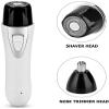 GIENEX Travel Mini Lipstick Shaver Lady Epilator,Painless Womens Hair Removal,Hair Trimmer,Portable Electric Epilator for Cheeks, Chin, Upper Lip & Arms view 3