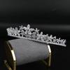 Sparkly Small Zircon Wedding Crowns and Tiaras for Women Cubic Zirconia Quinceanera Crown Sweet 16 Tiara Little Silver Gold Headband Crystal Headpieces Coronas Para 15 Anos Quinceaneras 2023 (Silver view 2