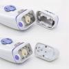 GIENEX Electric Shaver for Women,2 in 1 Painless Ladies Electric Hair Removal Razor,Bikini Trimmer for Legs Underarms Arms Body Portable Face Epilator,Purple view 4