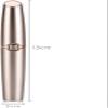 GIENEX Facial Hair Shaver for Women,USB Rechargeable Painless Womens Hair Removal,Hair Trimmer,Portable Electric Epilator for Cheeks, Chin, Upper Lip & Arms view 2
