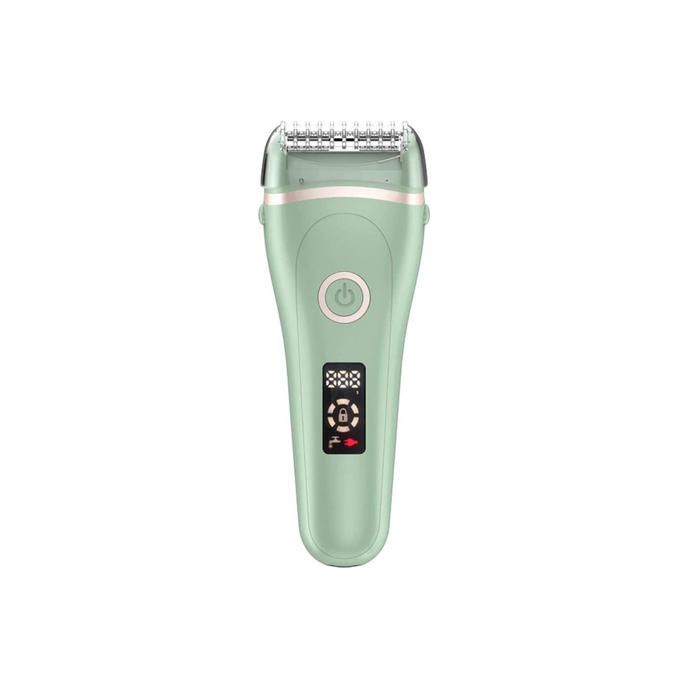 GIENEX Electric Razor for Women,Painless Lady Shaver Wet & Dry Using, USB Charging Whole Body Waterproof LCD Display Bikini Trimmer Body Hair Removal