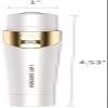 GIENEX Rechargeable Eyebrow Trimmer & Facial Hair Remover for Women, 4 in 1 Eyebrow Razor and Painless Hair Remover, Eyebrow Lips Body Facial Hair Removal for Women view 2