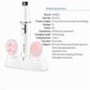 GIENEX Epilator, Facial Hair Removal for Women, 3 in 1 Epilating, Cleansing Brush and Skin Toning with 3 Extras view 2