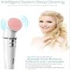 GIENEX Epilator, Facial Hair Removal for Women, 3 in 1 Epilating, Cleansing Brush and Skin Toning with 3 Extras view 3