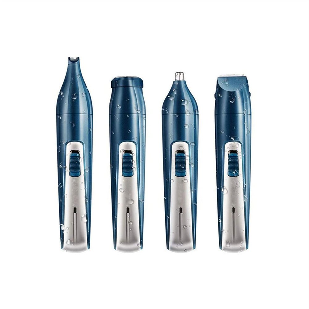 GIENEX Hair Remover for Men,4 in 1 Nose Trimmer and Body Facial Hair Shaver, Epilators, USB Rechargable Electric Epilators