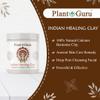 Plant Guru Calcium Bentonite Clay Powder 1 lb. - 100% Natural Indian Healing Clay - Deep Pore Cleansing Facial And Body Mask - Detox Clay for Face, Hair, Acne, and Bath. view 4