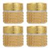 Cabilock Luxury Gold Glass Bottles 10g Cream Storage Bottle Lid Empty Round Container view 1