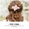 Mikinona Elegant Bridal Hair Comb Pearl Flower Wedding Hairpin Hair Accessories for Women for Special Events view 2