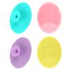Yokilly Silicone Face Scrubber Exfoliator Brush, Manual Handheld Facial Cleansing Brush, Face Scrub Wash Brush with Soft Bristle, Face Cleansing Brush for Men and Women (4 Color) view 1