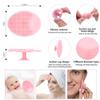 Yokilly Silicone Face Scrubber Exfoliator Brush, Manual Handheld Facial Cleansing Brush, Face Scrub Wash Brush with Soft Bristle, Face Cleansing Brush for Men and Women (4 Color) view 3