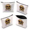 XYANFA Hey Dood Goldendoodle Makeup Bag Doddle Owner Gift Doddle Mama Doodle Cosmetic Bag (HEY dood) view 3
