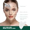 GUKOY Gua Sha Facial Tool Guasha Board Natural Jade Stone for SPA Acupuncture Therapy Trigger Point Treatment, Relieve Muscle Tensions Reduce Puffiness (White) view 2