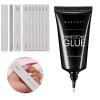 Makartt Nail Rhinestone Glue for Nails, Gel Nail Glue Bundle with Nail File 80 80 Grit Emery Boards for Nails 10pcs Nail Files view 1