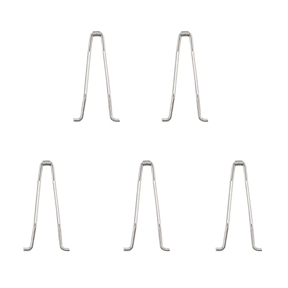 TorSor 5 Pack Toenail Clippers Spring Toe Nail Trimmer Torsion Springs Replacement Snap Shrapnel Clip Universal Manicure Pedicure Nail Cutter Clippers Heavy-Duty Grooming Tool Parts Replace