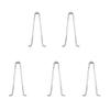 TorSor 5 Pack Toenail Clippers Spring Toe Nail Trimmer Torsion Springs Replacement Snap Shrapnel Clip Universal Manicure Pedicure Nail Cutter Clippers Heavy-Duty Grooming Tool Parts Replace view 1