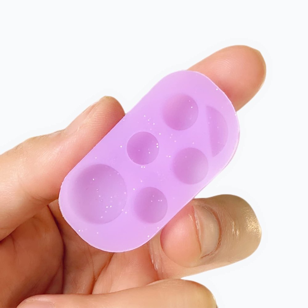 Silicone Lash Lift Tint Palette Tiny Tray Plate for Eyelash Lifting Brow Lamination Dye Lash Extension Remover Container Eyelash Lift Palette 2 pcs 1000 Lamination