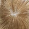 Toupee for Men Human Hair Replacement Full French Lace Hair Systems Swiss Lace Toupee Hairpieces All Lace Men Hair Unit 8X10"-120% density#2020 light ash blondee with 20% Gray view 4