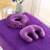 QQXX Breast Pillow for Massage Table,Beauty Face Cushion, Feminine Bolster Breast Support Pillow Face Cradle Rest Pillow for SPA Salon, A view 1
