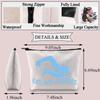 BDPWSS Swim Makeup Bag Swimming Lover Cosmetic Bag Eat My Bubbles Funny Swim Team Gift Swimmer Gift Swimming Coach Gift (My bubbles) view 2