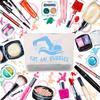 BDPWSS Swim Makeup Bag Swimming Lover Cosmetic Bag Eat My Bubbles Funny Swim Team Gift Swimmer Gift Swimming Coach Gift (My bubbles) view 3