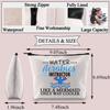 BDPWSS Water Aerobics Instructor Gift Swimming Coach Makeup Bag Water Aerobics Instructor Like a Mermaid Only Way Cooler Gift (Cooler water instructor) view 2