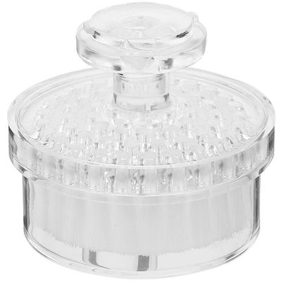 FOMIYES Facial Cleansing Brush White Manual Face Scrubber with Soft Bristles, Quick-Drying & Anti-Dust Design for Sensitive Skin, Travel-Friendly for Home & Travel Use for Women & Teens