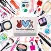BDPWSS Phlebotomist Gift For Women PBT Nurse Graduation Gift Peace Love Phlebotomy Funny Phlebotomy Technician Makeup Bag (Peace love phle) view 3