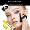 RAREIUS 8pcs Triangular Powder Puff Face Soft Velvet Makeup Puff for Loose Powder Body Powder Makeup Sponge for Contouring Wet Dry Foundation Blender Sponge Beauty Makeup Tool.(Black&Purple) view 4