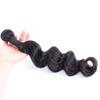 Sent Hair 11A Human Hair Top Grade One Donor 1 Bundle Loose Deep Wave Weave Double Weft Brazilian Virgin Hair 100% Unprocessed Bundle Hair Extensions 18"Natural Color Bundles view 1