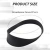 2pcs Neckline Shaving Template Hair Trimming Guide, Ergonomic Washable Neckline Shaving Template for DIY Home Hair Trimming and Cutting(black+grey) view 2