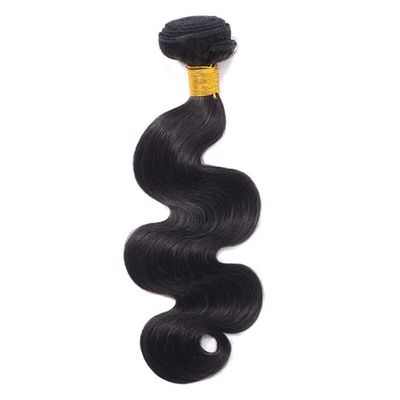 10A Body Wave Brazilian Human Hair 1bundle Deals Natural Black Color 100g (26")