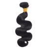 10A Body Wave Brazilian Human Hair 1bundle Deals Natural Black Color 100g (26") view 1