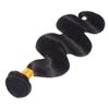 10A Body Wave Brazilian Human Hair 1bundle Deals Natural Black Color 100g (22") view 3