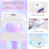 Makartt Rechargeable UV LED Light Cordless Nail Lamp Aurora 36W Professional Nail Dryer Bundle UV Gloves for Nail Lamp Gel Curing, UPF50+ UV Protection Gloves for Manicures view 4
