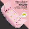 Makartt UV LED Nail Lamp, Mini UV Light for Gel Nails, 6W USB Portable Fast Drying Gel Polish Curing Light Bundle with UV Gloves for Nail Lamp Gel Curing, UPF50+ UV Protection Gloves for Man view 2