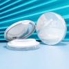 3g Empty Loose Powder Box, Empty Air Cushion Puff Box, Reusable BB Cream Container Dressing Case, with Powder, Puff Mirror, Elasticated Net Sifter view 3