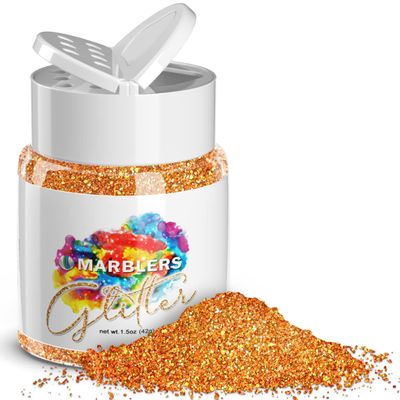 MARBLERS Holographic Glitter [Holo Juicy Pop] 1.5oz (42g) | Fine | Non-Toxic, Vegan, Cruelty-Free | Face, Body, Eyeshadow, Hair, Festival, Party Makeup | Nail Art, Polish | Resin, Tumbler, Candle