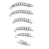 12Pcs/Box Ingrown Toenail Corrector, Toenail Straightener, Ingrown Toenail Treatment Toenail Correction Tool 6 Sizes Ingrown Wire Fixer Toe Nail Recover Foot Care view 4