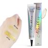 MARBLERS Holographic Face & Body Glitter [Gold Splash Blue] 0.18oz (5g) | Fine | Non-Toxic | Cruelty-Free | Festival, Rave & Party Makeup | Eye, Hair, Nail Polish, Eyeshadow | Nail Art | Gel Nail view 4