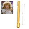 Doll Hair Root Holder Tools, Alloy Handle Easily Install Doll Hair Rooting Tools 0.8mm Needles for Home Use view 2