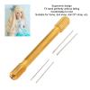 Doll Hair Root Holder Tools, Alloy Handle Easily Install Doll Hair Rooting Tools 0.8mm Needles for Home Use view 3
