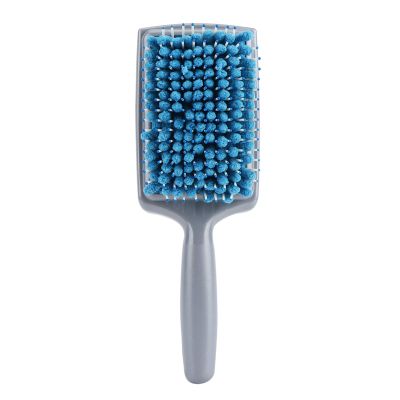 Hair Drying Comb, Blue Absorption Anti Dandruff Anti Radiation Hair Paddle Brush, Luxury Hair brush,Soft Bristle Hair Brush Moisture Absorption Care Comb