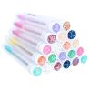 20 Sets Mascara Wand Tube Set Diamond Mascara Brushes Eyelash Spoolies Brush Makeup Tool Applicator Eyelash Brush Tubes Makeup Brush (Diamond-MlX) view 1