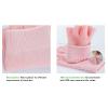 2Pcs Moisturizing Gel Half Gloves, Nourishing Softening Repairing Moisturizing Spa Fingerless Gloves for Cracked Dry Skin view 2