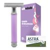 Women's Reusable Hair Removal Razor with 5 Astra Blades Included view 1