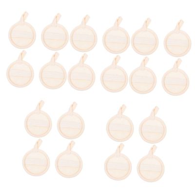 minkissy 20pcs Makeup Loofah Pads Cleansing Sponges for Gentle Exfoliation Suitable for All Skin Types Deep Remove Makeup Oil