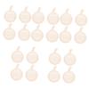 minkissy 20pcs Makeup Loofah Pads Cleansing Sponges for Gentle Exfoliation Suitable for All Skin Types Deep Remove Makeup Oil view 1